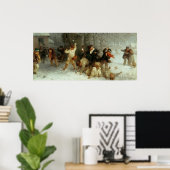 Poster Snowballing, 1865 (Bureau à domicile)