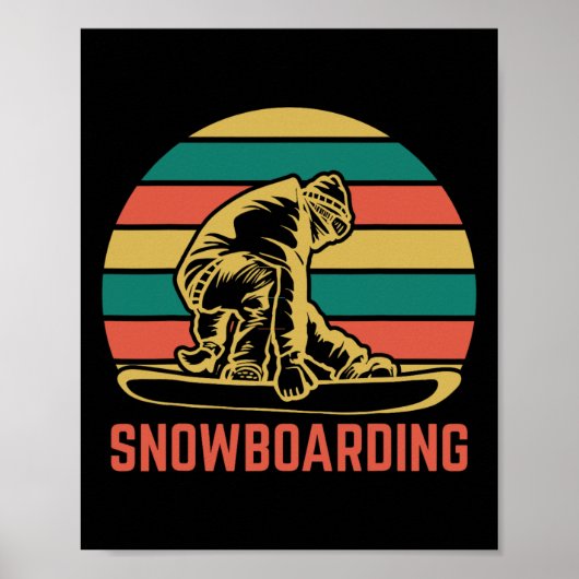 Poster Snowboard (Devant)