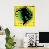 Poster Snowboard (Bureau à domicile)