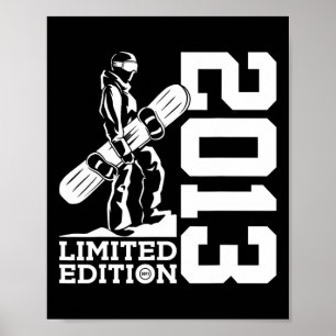 Poster Snowboard 12e anniversaire Snowboard 2013 Snowboar