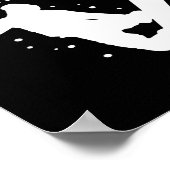 Poster Snowboard C'est la neige beaucoup de plaisir - Sno (Coin)