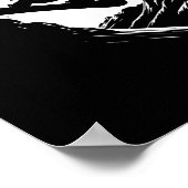 Poster Snowboard Cliff Snowboard Snowboard (Coin)
