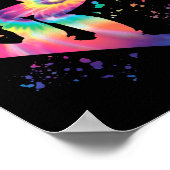 Poster Snowboard coloré Snowboard Snowboard (Coin)