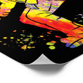 Poster Snowboard coloré Snowboard Snowboard 41 (Coin)