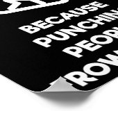 Poster Snowboard Funny - Snowboard Punch (Coin)