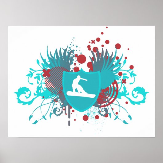 Poster snowboard hi-fi (Devant)