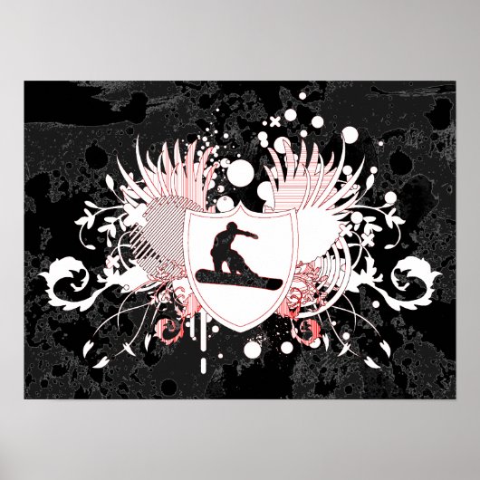 Poster snowboard hi-fi (Devant)