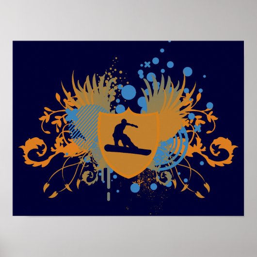 Poster snowboard hi-fi (Devant)