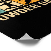 Poster Snowboard - No Friends On Wder Days - Snowboarding (Coin)