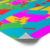 POSTER SNOWBOARD OLYMPIQUE (Coin)