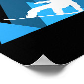 Poster Snowboard Retro Cool Vintage Snowboard (Coin)