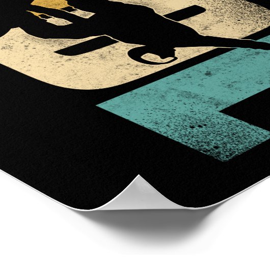 Poster Snowboard Ride Vintage Retro (Coin)