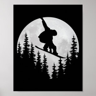 Poster Snowboard Shirts Freestyle Snowboard - Snowbo