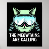 Poster Snowboard Ski Art Pour Hommes Femmes Hiver S (Devant)