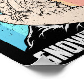 Poster Snowboard Ski Snowboard Activité compétitive (Coin)