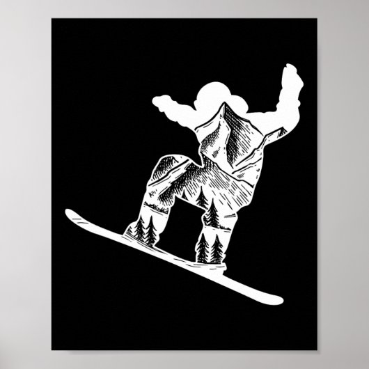 Poster Snowboard Snowboard 11 (Devant)