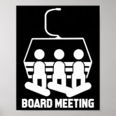 Poster Snowboard Snowboard Funny Snowboard (Devant)