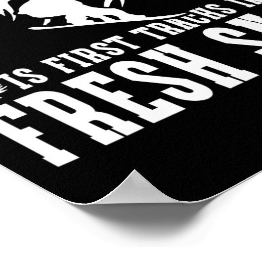 Poster Snowboard Snowboard Happiness Is First Trails I (Coin)