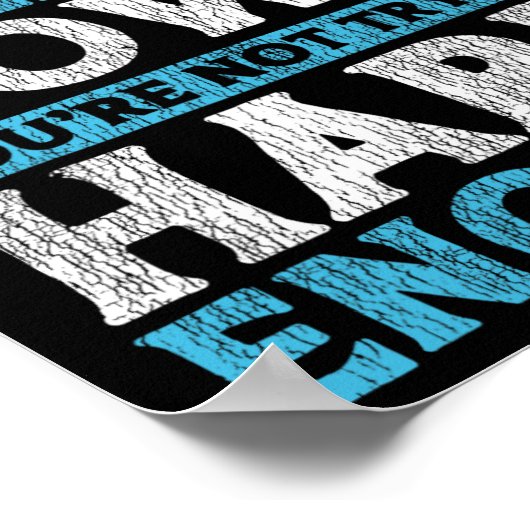 Poster Snowboard Snowboard Si vous ne tombez pas (Coin)