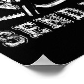 Poster Snowboard Snowboard Vintage Retro Envoyer (Coin)