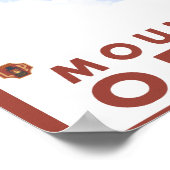 Poster Snowboarder Scene - Mont Hood, Oregon (Coin)