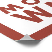 Poster Snowboarder Scene - Mount Adams, Washington (Coin)