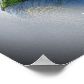 Poster Snowboarder - Si c'est trop escarpé (Coin)