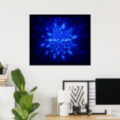 Poster Snowburst (Bureau à domicile)