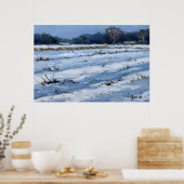 Poster Snowfield (Cuisine)