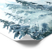 Poster Snowflake d'hiver Première année Photo Jalon Signa (Coin)