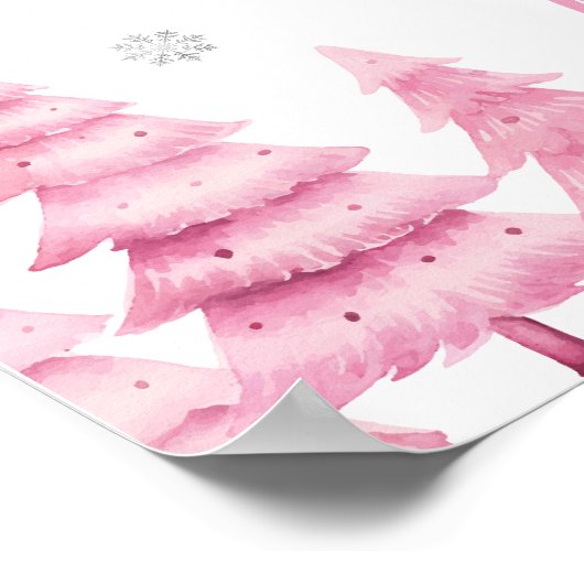 Poster Snowflake d'hiver Première année Photo Jalon Signa (Coin)