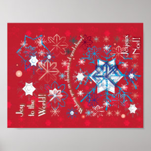Poster Snowflake Greetings I