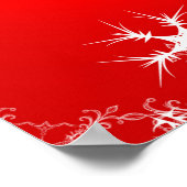 Poster Snowflake Reindeer (Coin)