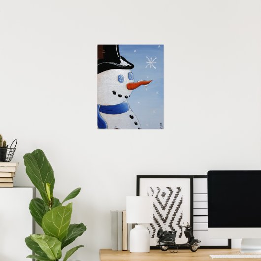 Poster Snowman (Bureau à domicile)