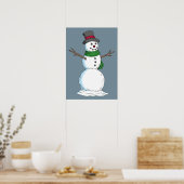 Poster Snowman (Cuisine)