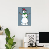 Poster Snowman (Bureau à domicile)