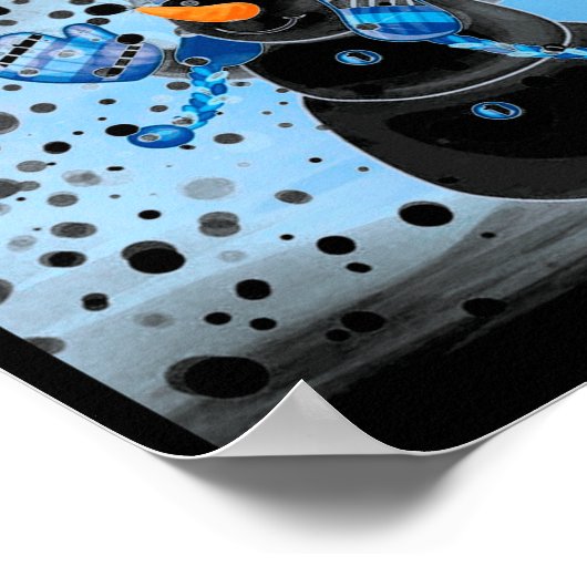 Poster Snowman  (Coin)