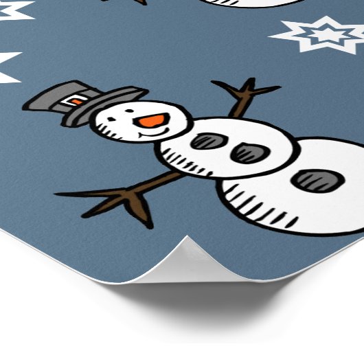 Poster Snowman (Coin)