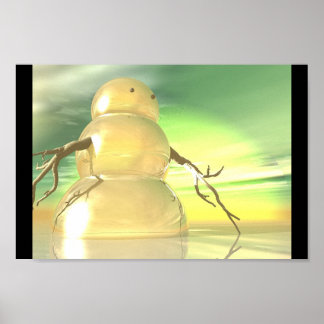 Poster Snowman