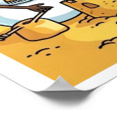 Poster Snowman Beach Bash (Coin)