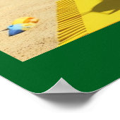 Poster Snowman bronzage (Coin)