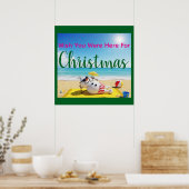 Poster Snowman bronzage (Cuisine)