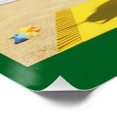 Poster Snowman bronzage (Coin)