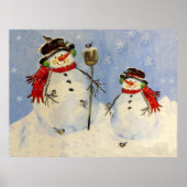 Poster Snowman et son (Devant)
