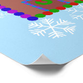 Poster Snowman & House #1 (Coin)