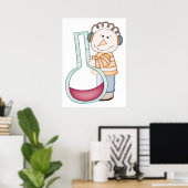 Poster Snowman Vérifie La Température (Bureau à domicile)