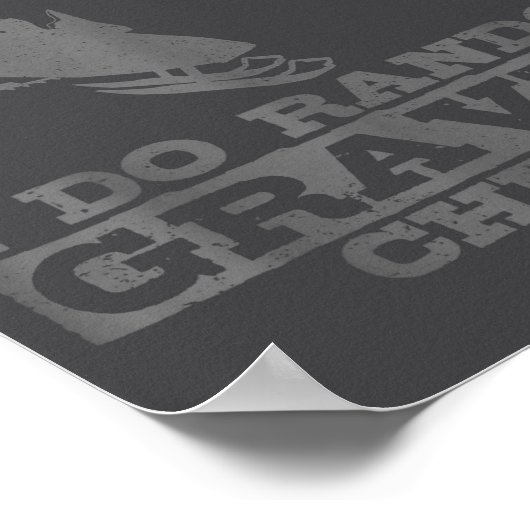 Poster Snowmobile I Don't Crash Random Gravity Checks Fun (Coin)