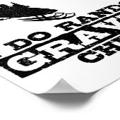 Poster Snowmobile I Don't Crash Random Gravity Checks Fun (Coin)