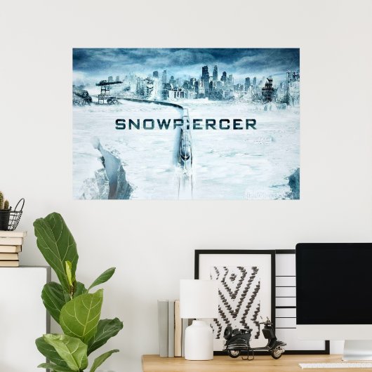 Poster Snowpier (Bureau à domicile)