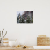 Poster Snowy Day à Whistler, C.-B. (Cuisine)